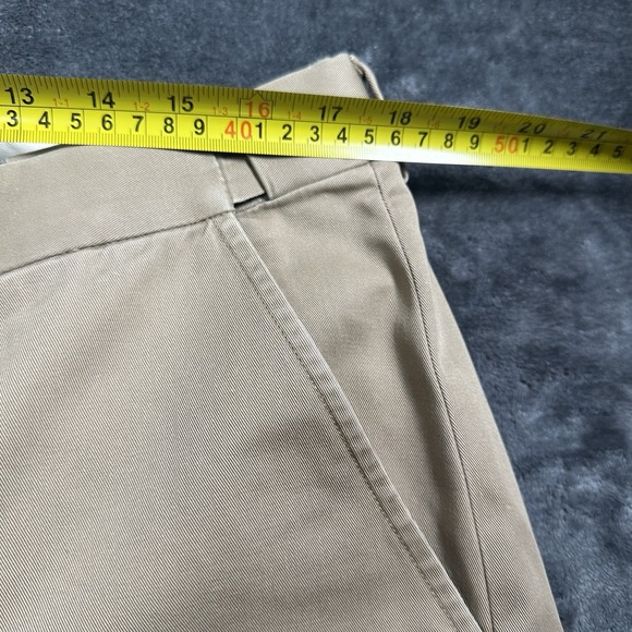 LL Bean Pants  Comfort Waist Mens 36x30 Beige Lakewashed Stretch Khakis - Picture 10 of 12